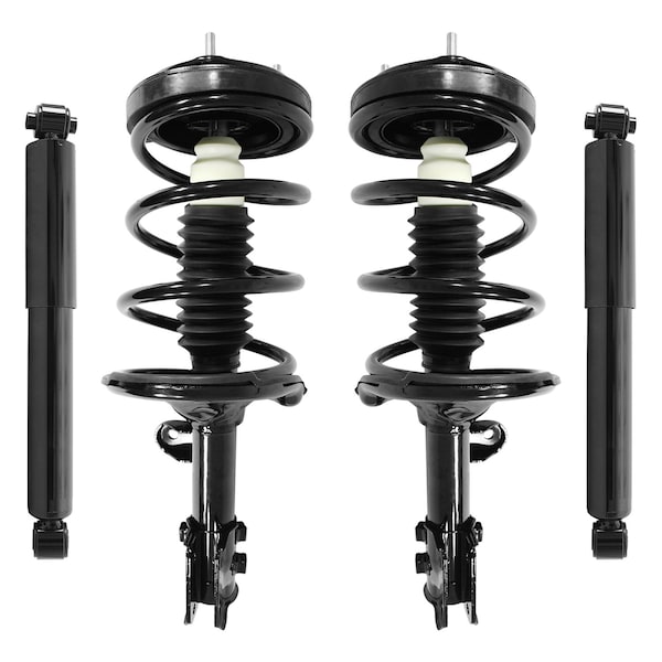 Unity 4-11723-259880-001 Front and Rear Complete Strut Assembly Shock Kit 4-11723-259880-001 - main